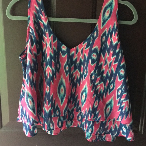 Charlotte Russe V-Neck Tank - Picture 2 of 3